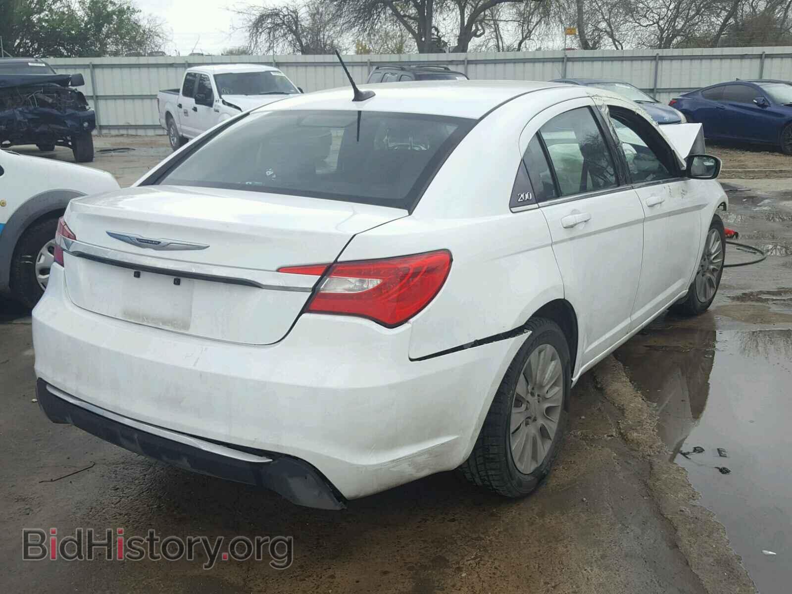 2013 CHRYSLER 200 - VIN: 1C3CCBAB5DN647118 - Фото 4