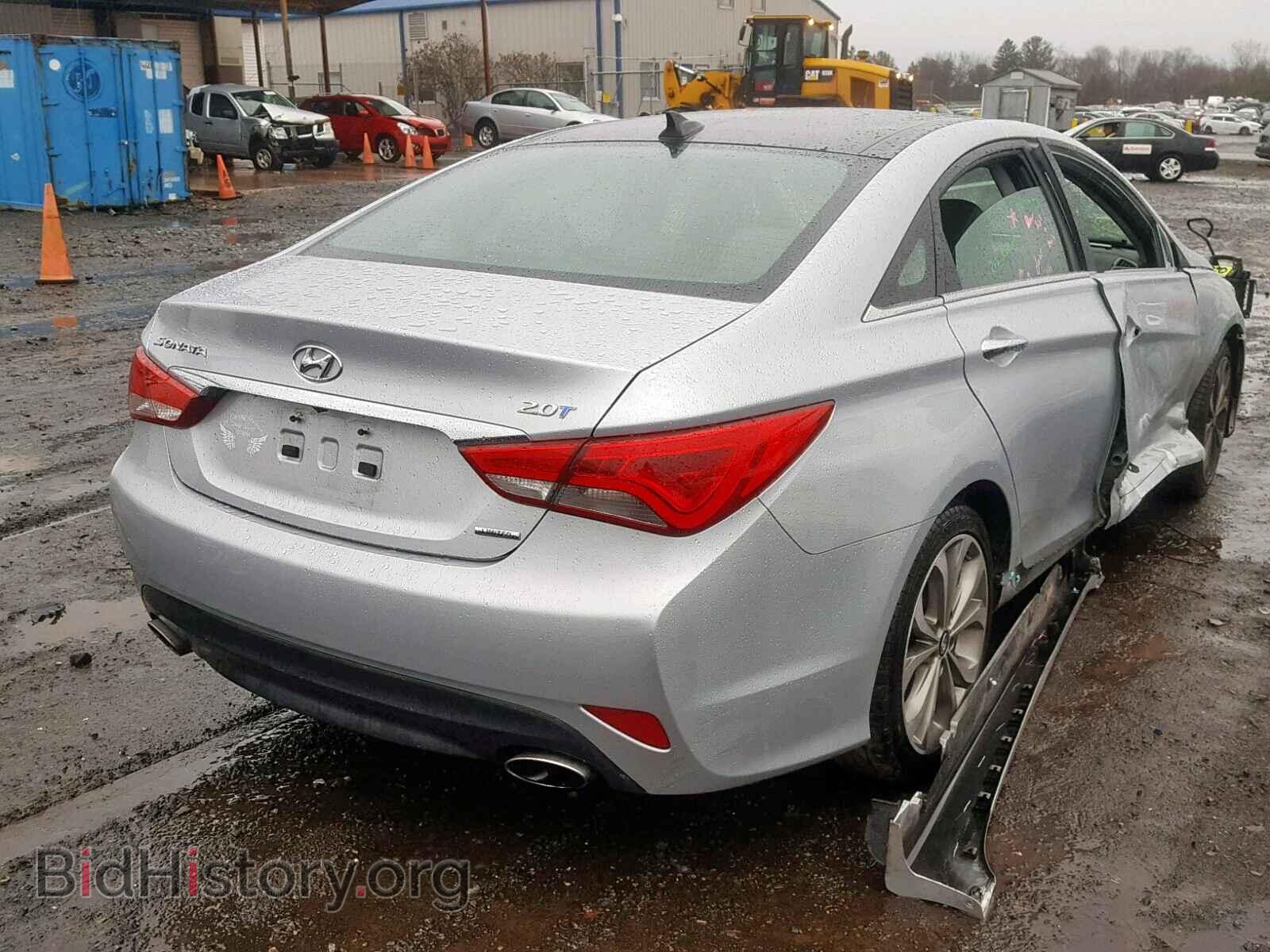 2014 HYUNDAI SONATA - VIN: 5NPEC4AB8EH813892 - Фото 4