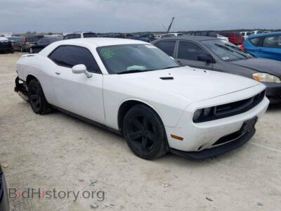 2013 Dodge CHALLENGER, белый — VIN 2C3CDYAG5DH700243, Copart