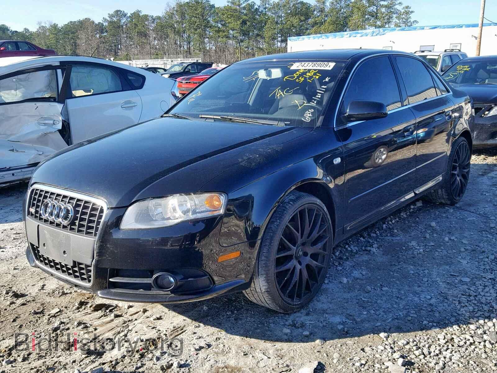 2008 AUDI A4 - VIN: WAUDF78E58A156420 - Фото 2