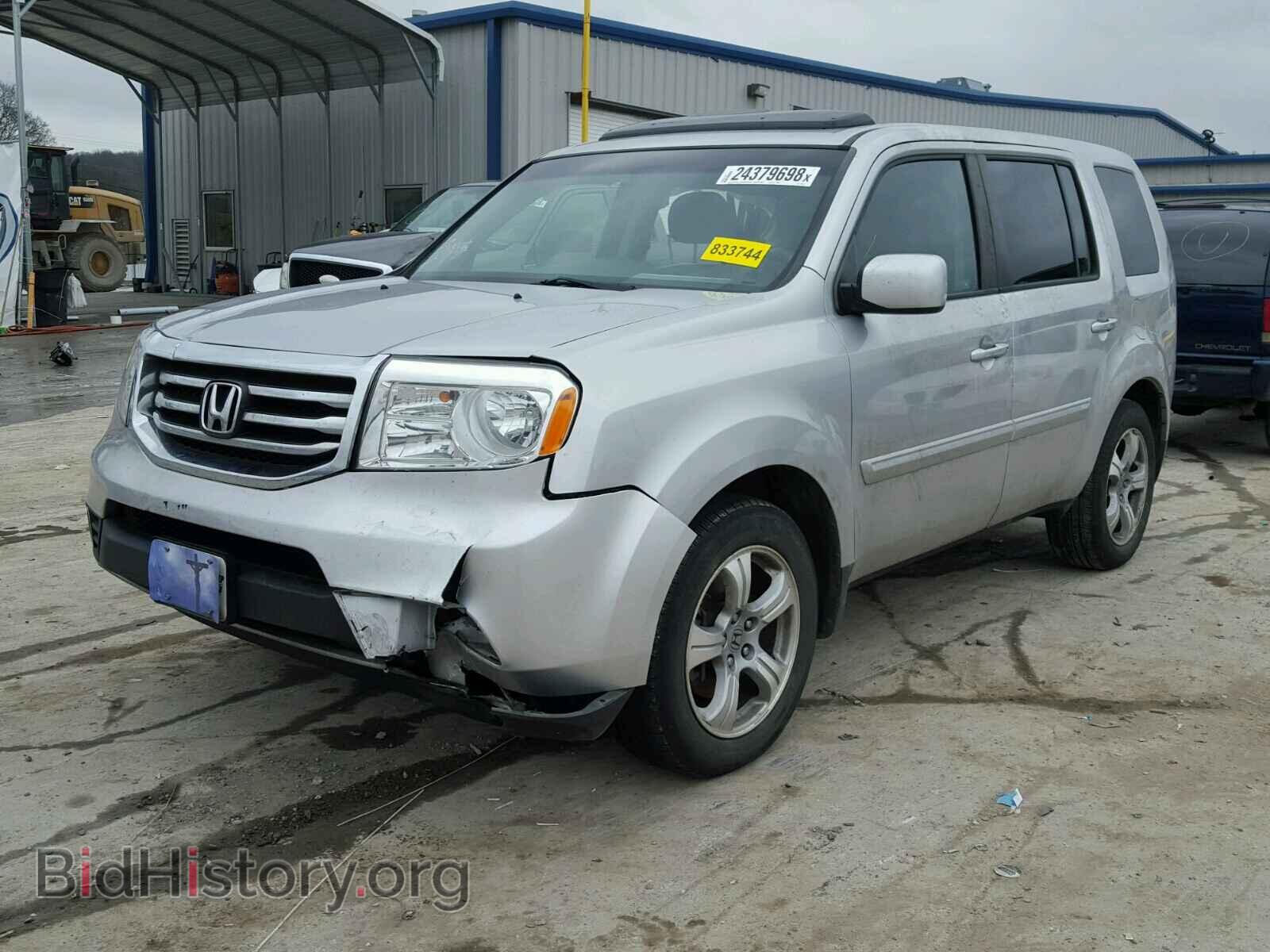 2012 HONDA PILOT - VIN: 5FNYF3H56CB011447 - Фото 2