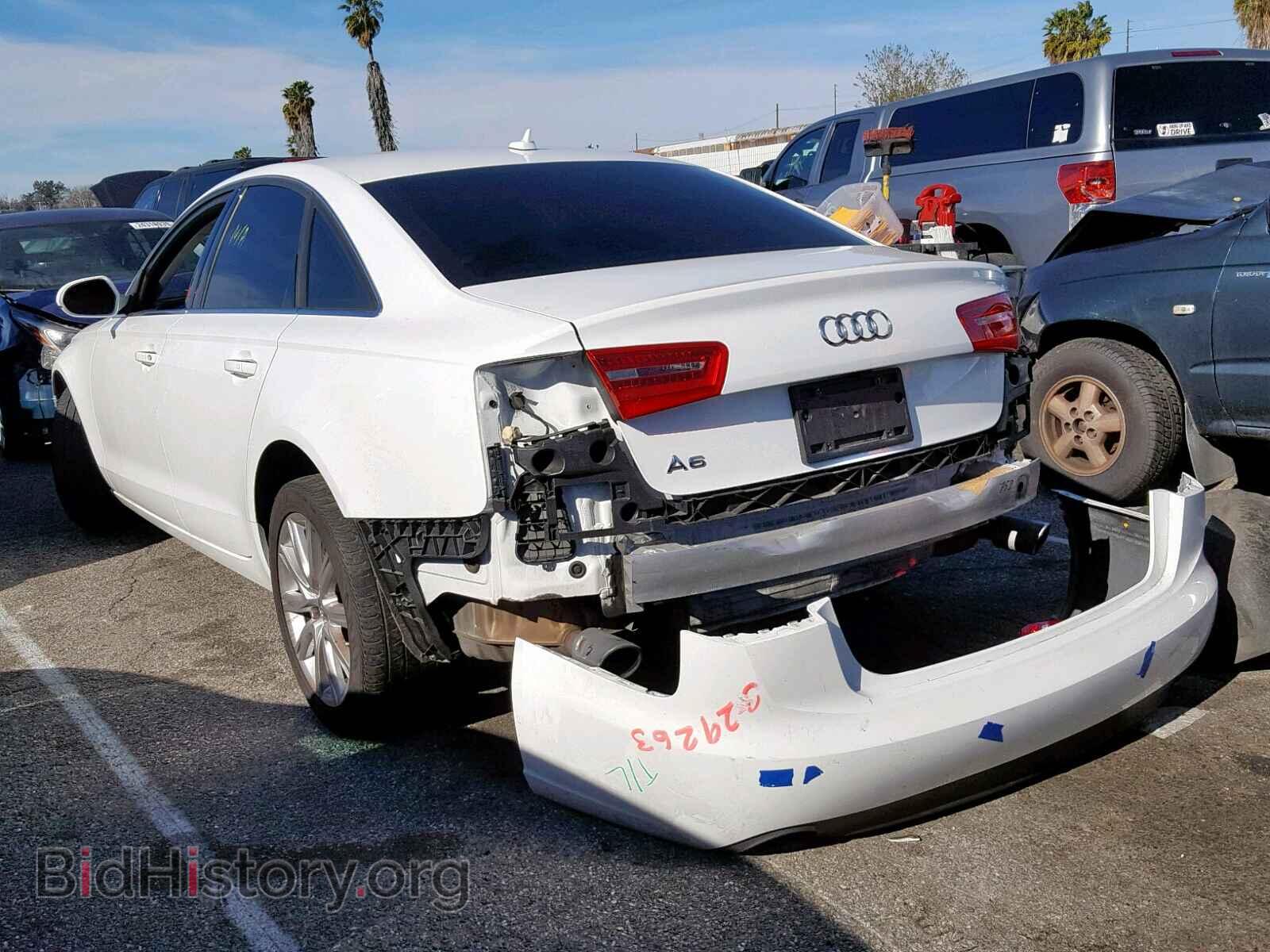 2014 AUDI A6 - VIN: WAUGFAFC7EN062779 - Фото 3