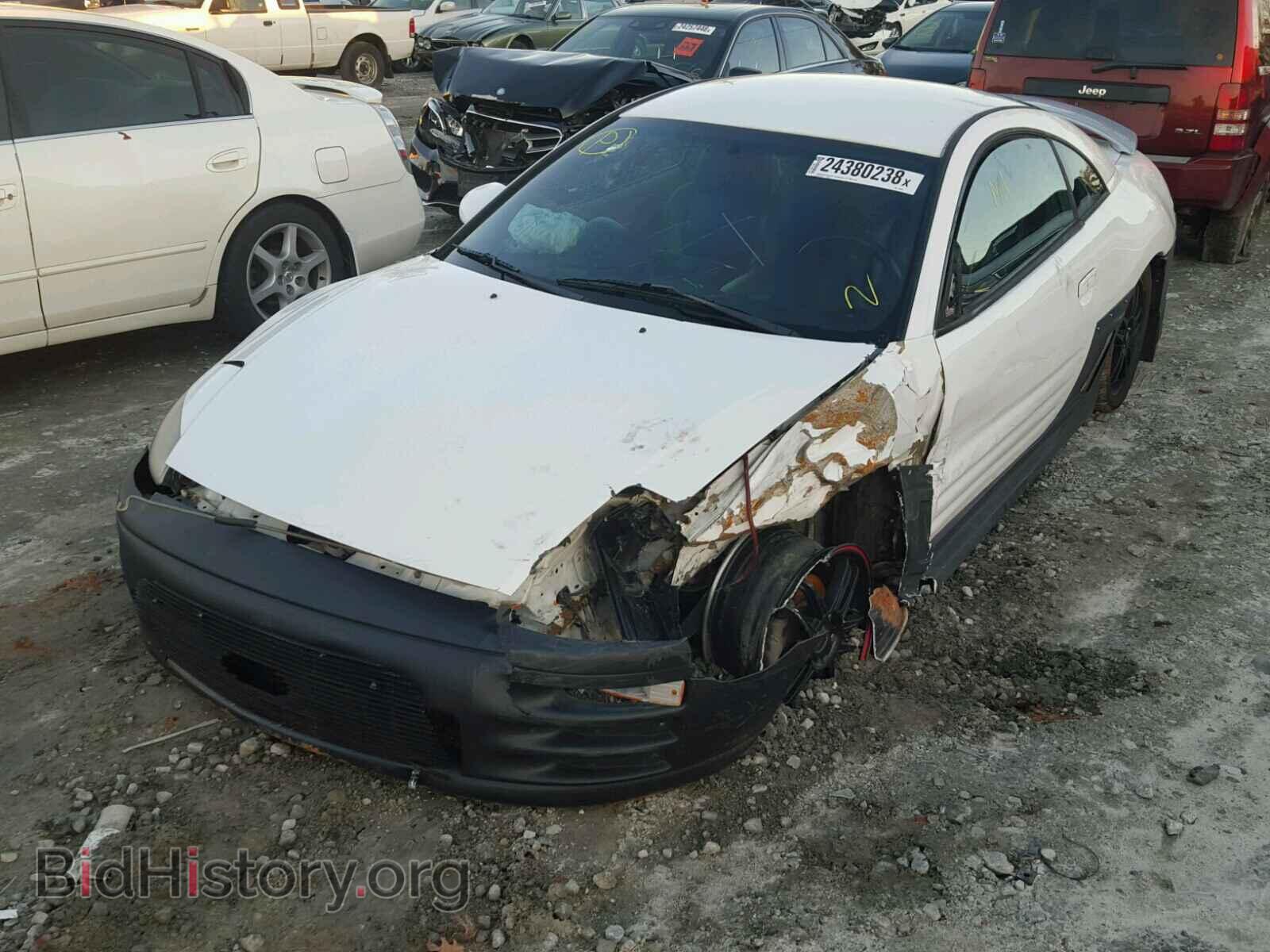 2000 MITSUBISHI ECLIPSE - VIN: 4A3AC84L2YE086681 - Photo 2