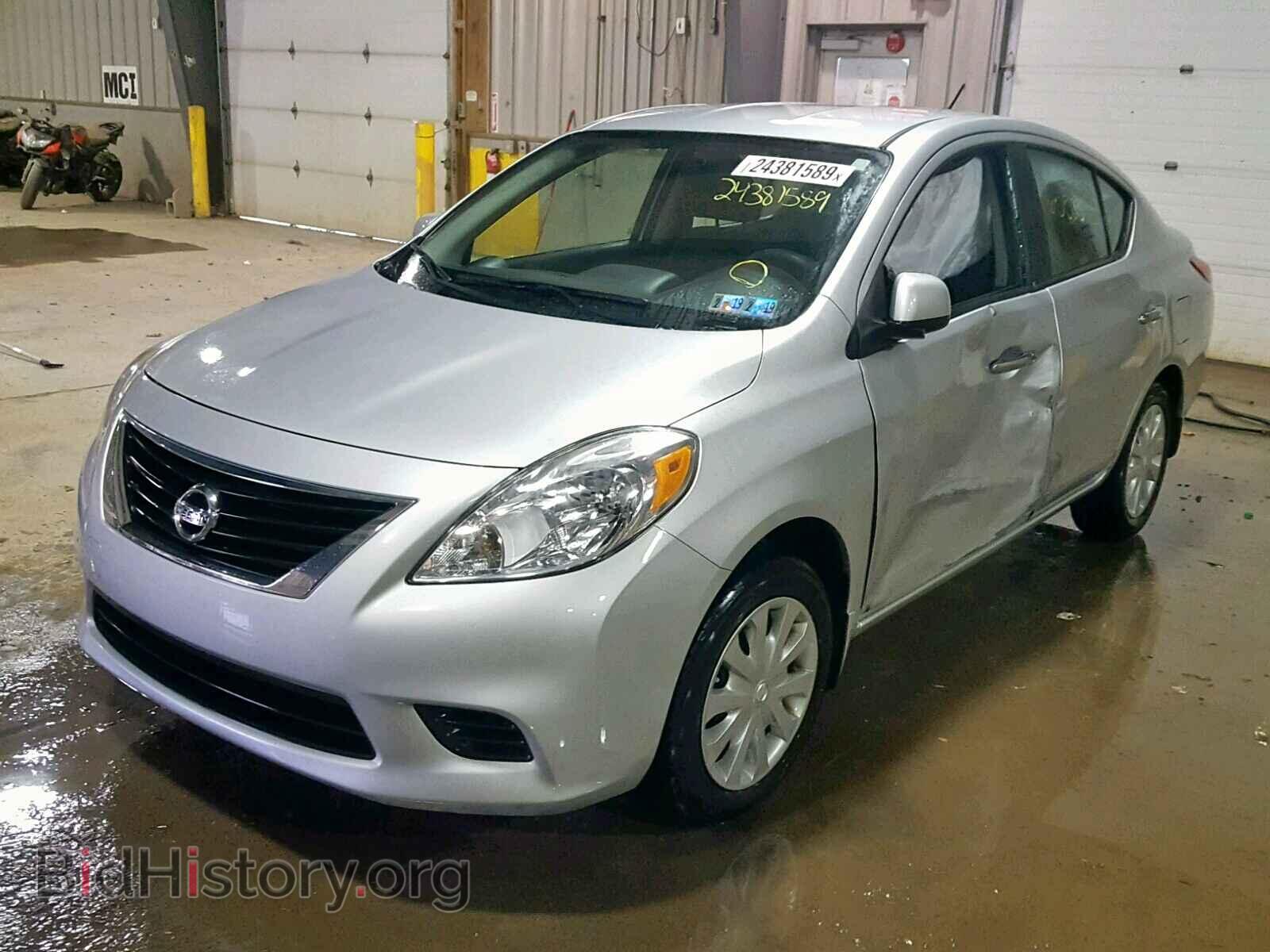 2012 NISSAN VERSA - VIN: 3N1CN7AP5CL860246 - Фото 2