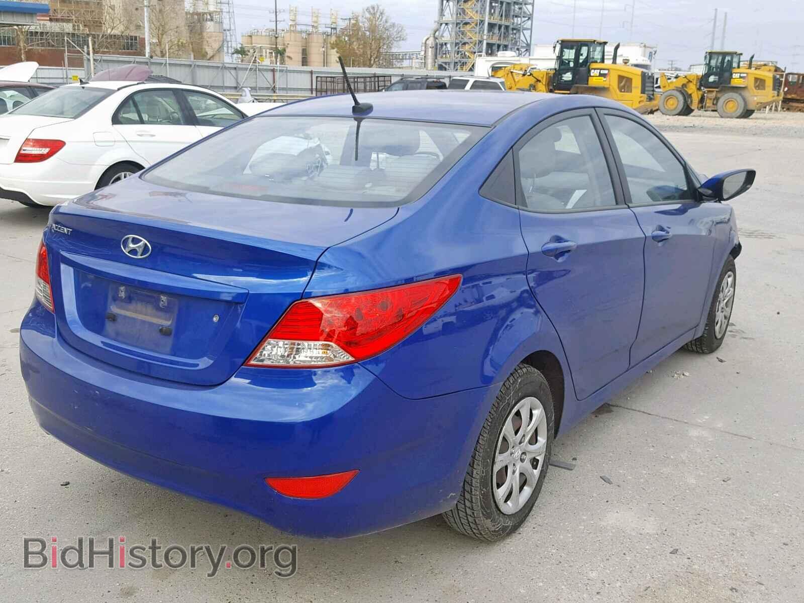 2013 HYUNDAI ACCENT - VIN: KMHCT4AE8DU289886 - Фото 4