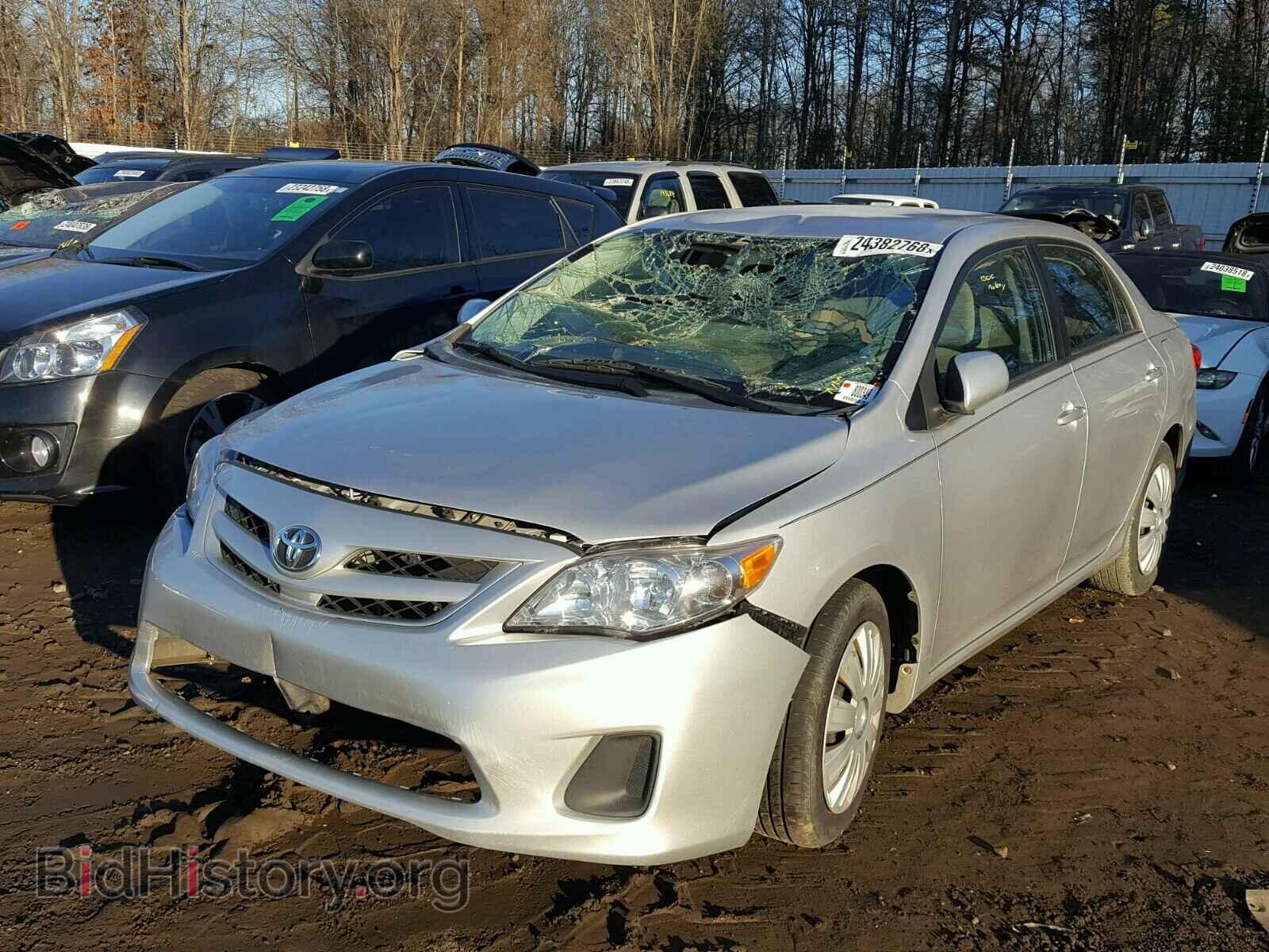2012 TOYOTA COROLLA BA - VIN: 2T1BU4EE4CC835635 - Фото 2