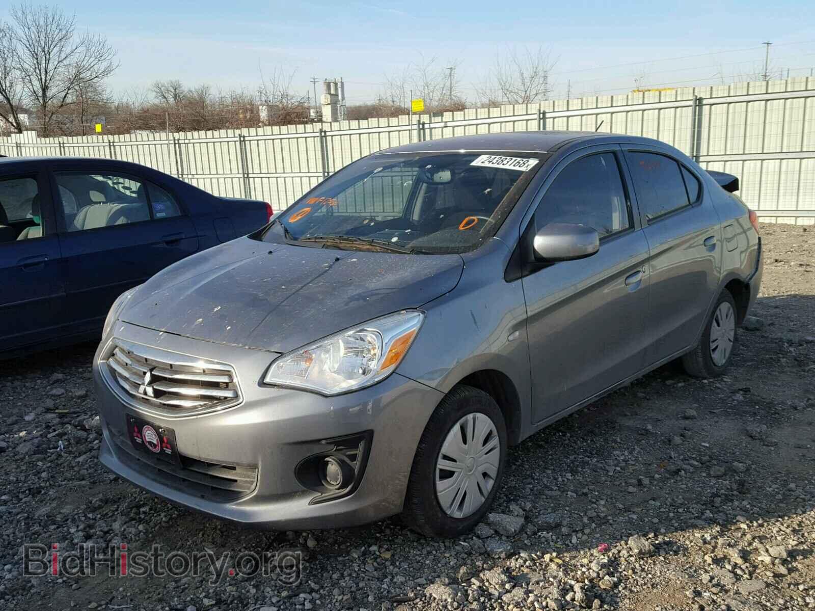 2017 MITSUBISHI MIRAGE - VIN: ML32F3FJ9HHF12500 - Фото 2
