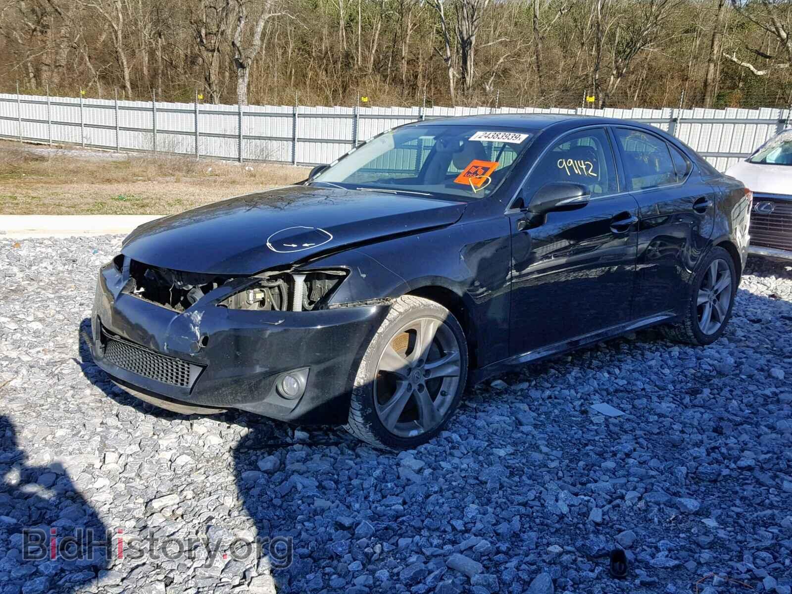 2012 LEXUS IS - VIN: JTHBE5C27C5031174 - Фото 2