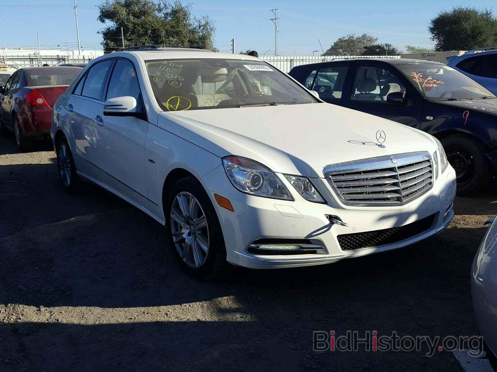 Photo WDDHF2EB8CA558139 - MERCEDES-BENZ E 350 BLUE 2012