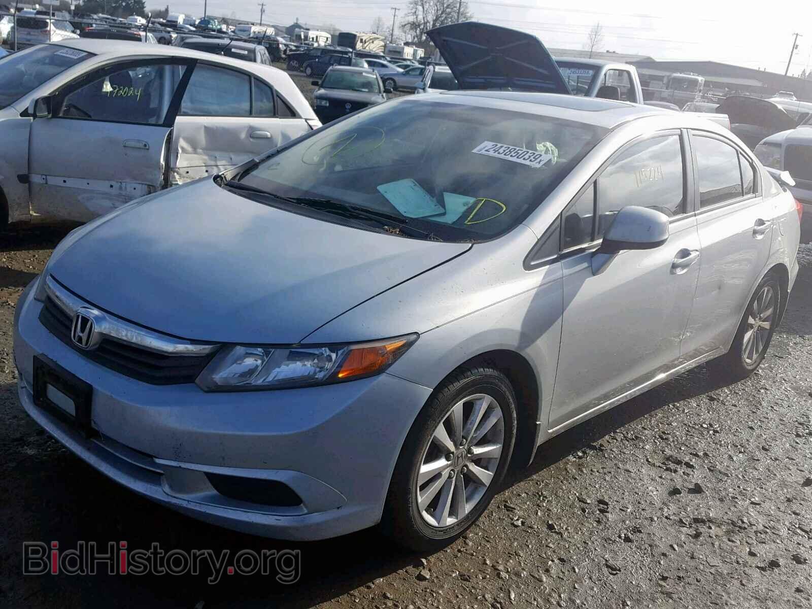 2012 HONDA CIVIC - VIN: 2HGFB2F87CH549578 - Фото 2