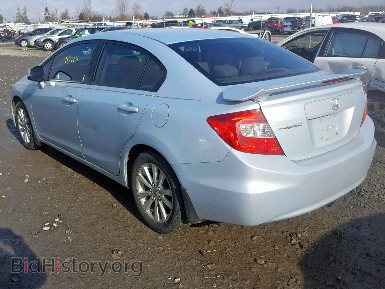 2012 HONDA CIVIC - VIN: 2HGFB2F87CH549578 - Фото 3