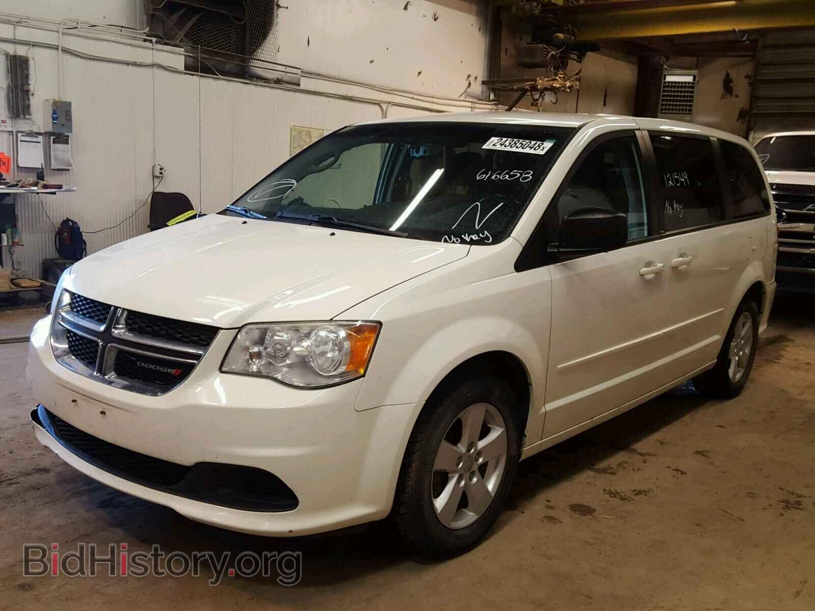 2013 DODGE CARAVAN - VIN: 2C4RDGBG7DR616658 - Фото 2