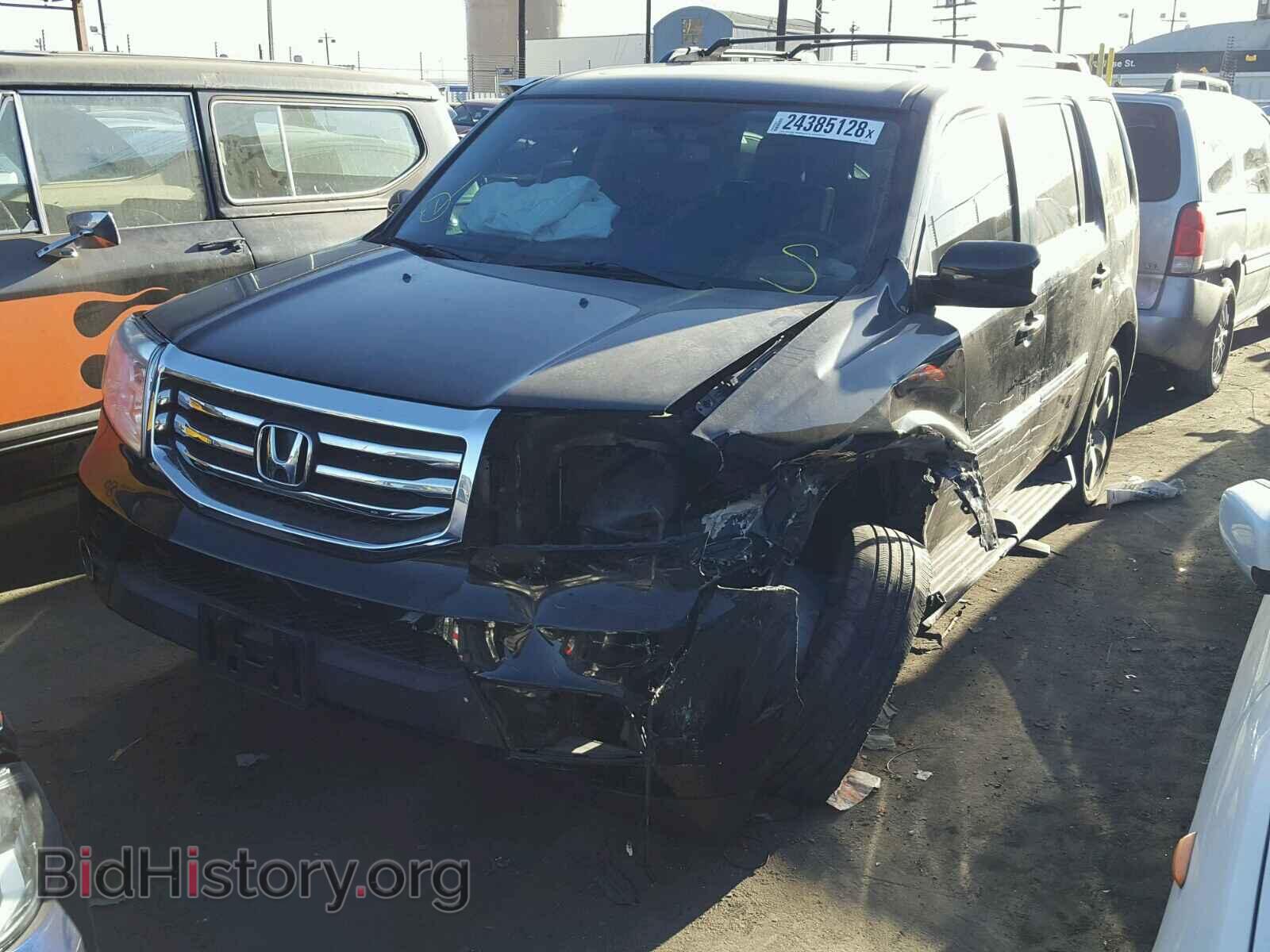 2013 HONDA PILOT - VIN: 5FNYF4H9XDB061262 - Фото 2
