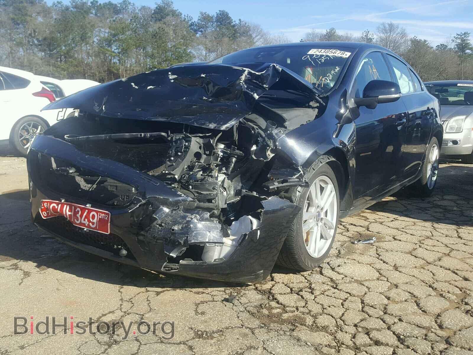 2012 VOLVO S60 - VIN: YV1622FS6C2082554 - Фото 2