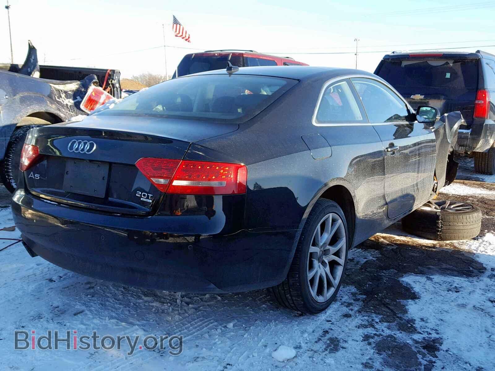 2012 AUDI A5 PREMIUM - VIN: WAURFAFR4CA004095 - Фото 4