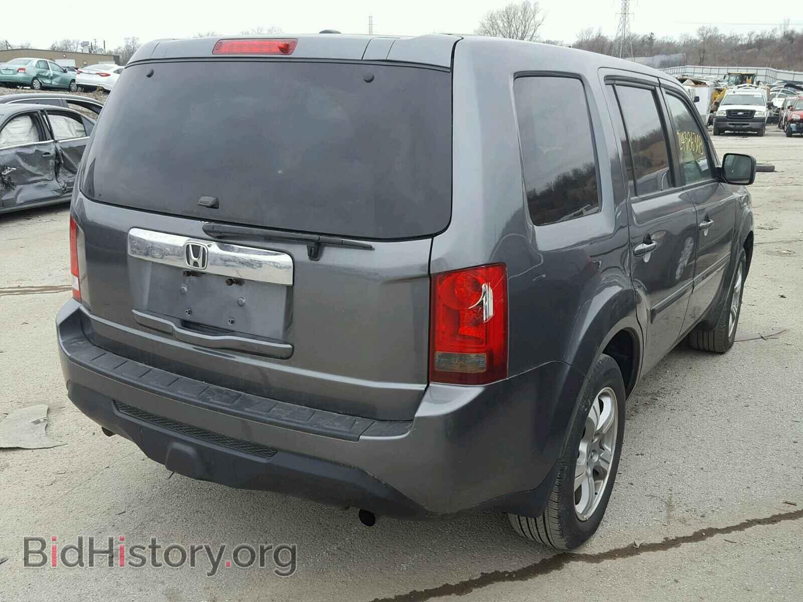 2012 HONDA PILOT - VIN: 5FNYF4H54CB047479 - Фото 4