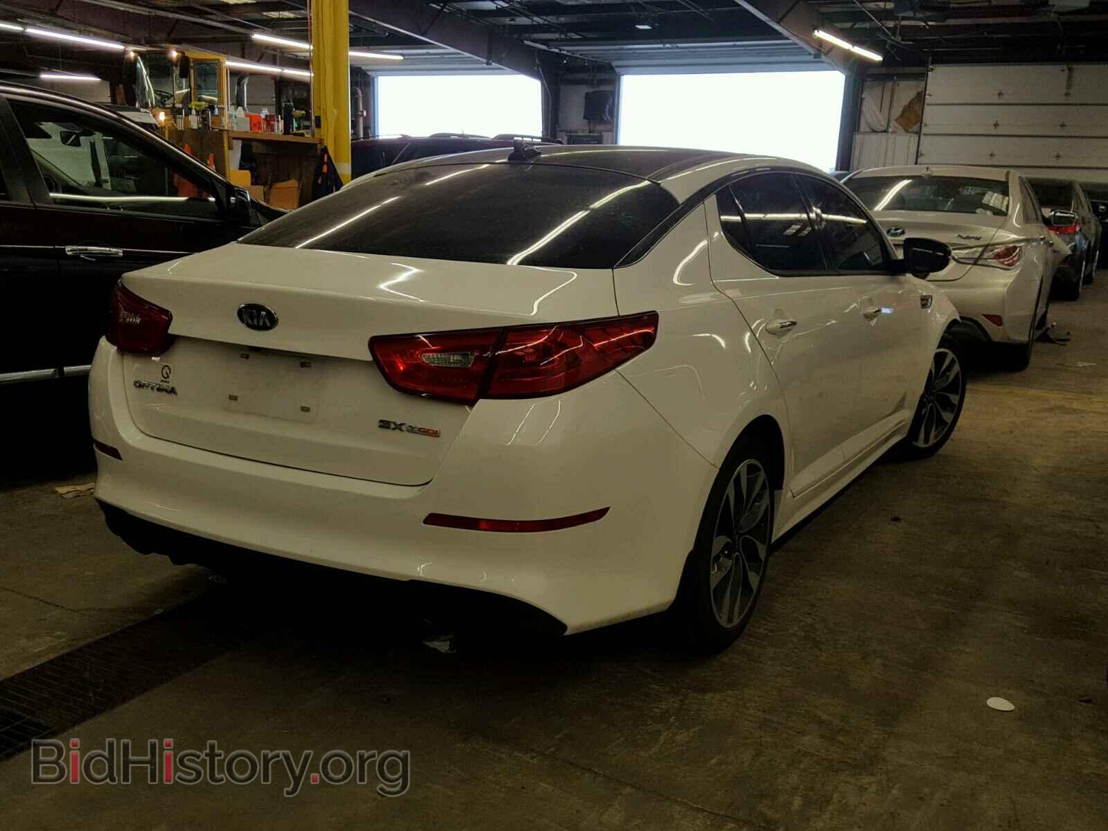 2015 KIA OPTIMA - VIN: 5XXGR4A62FG464283 - Фото 4