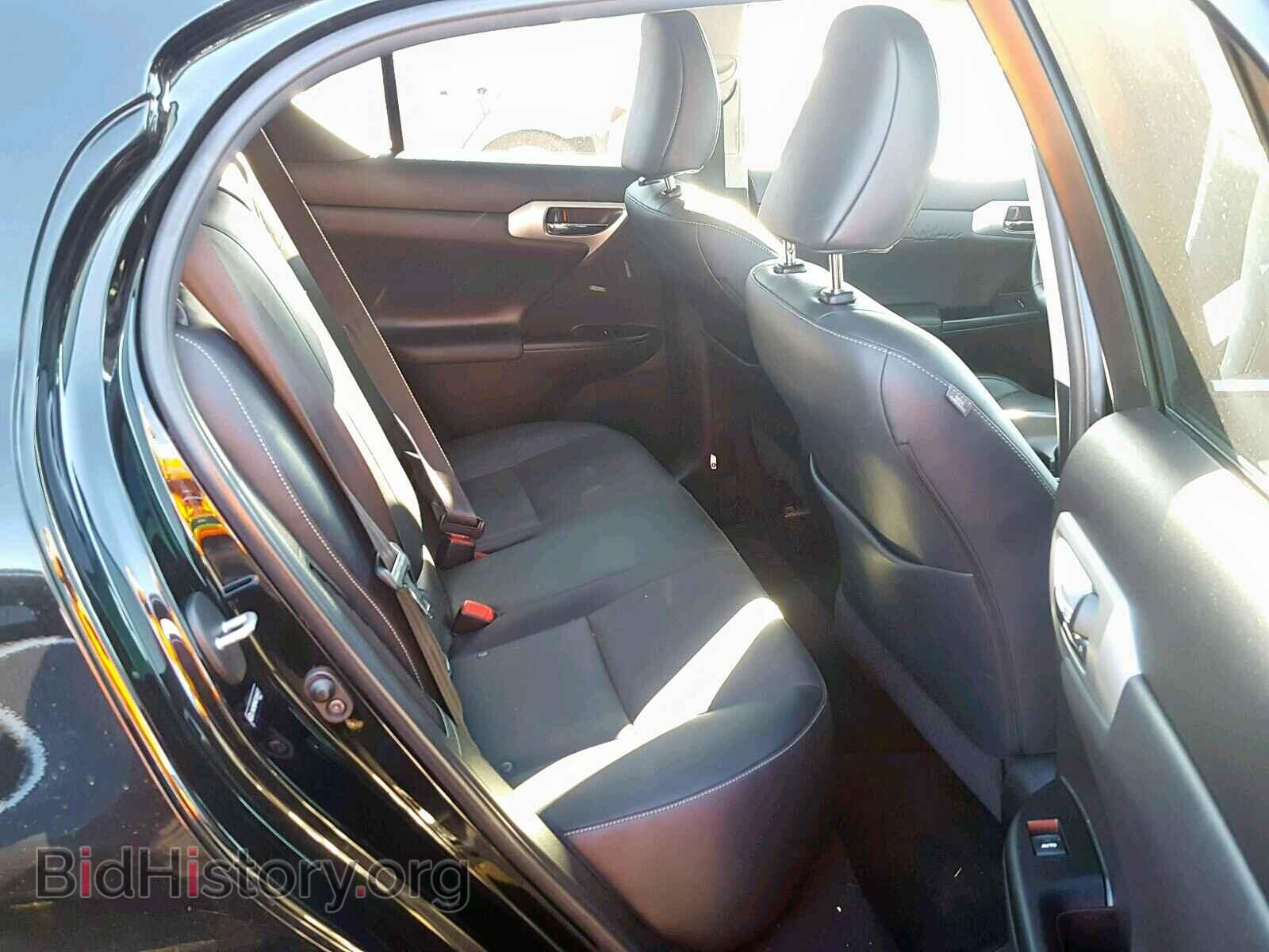2012 LEXUS CT 200 - VIN: JTHKD5BH4C2069973 - Фото 6