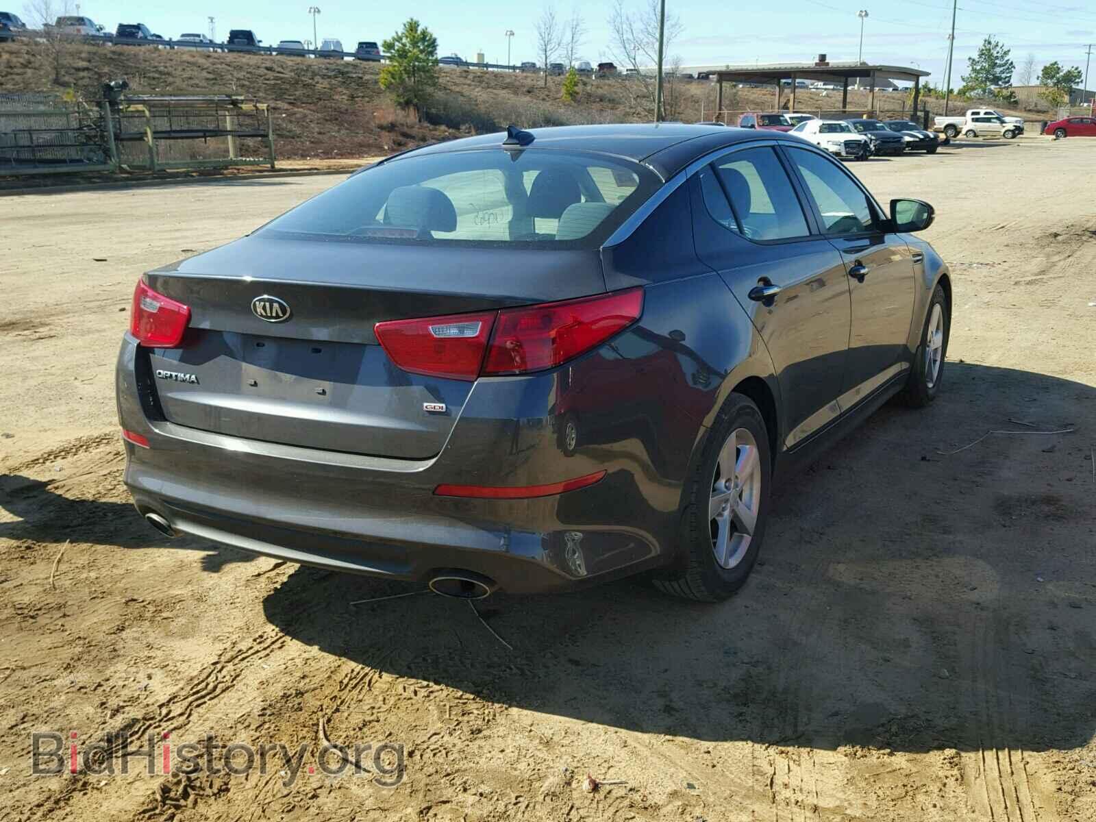 2015 KIA OPTIMA - VIN: KNAGM4A74F5640100 - Photo 4