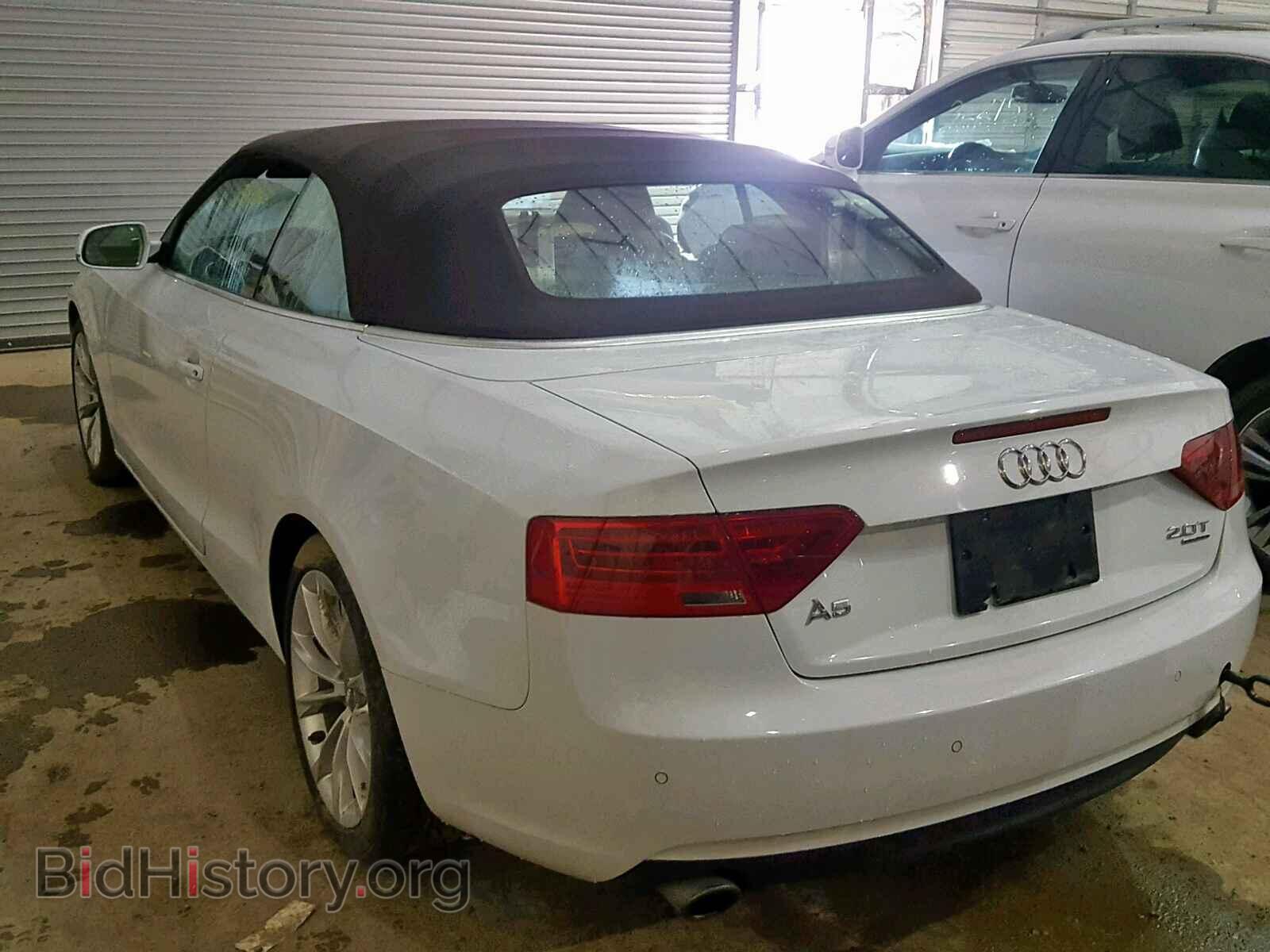 2013 AUDI A5 PREMIUM - VIN: WAULFAFH4DN004783 - Photo 3