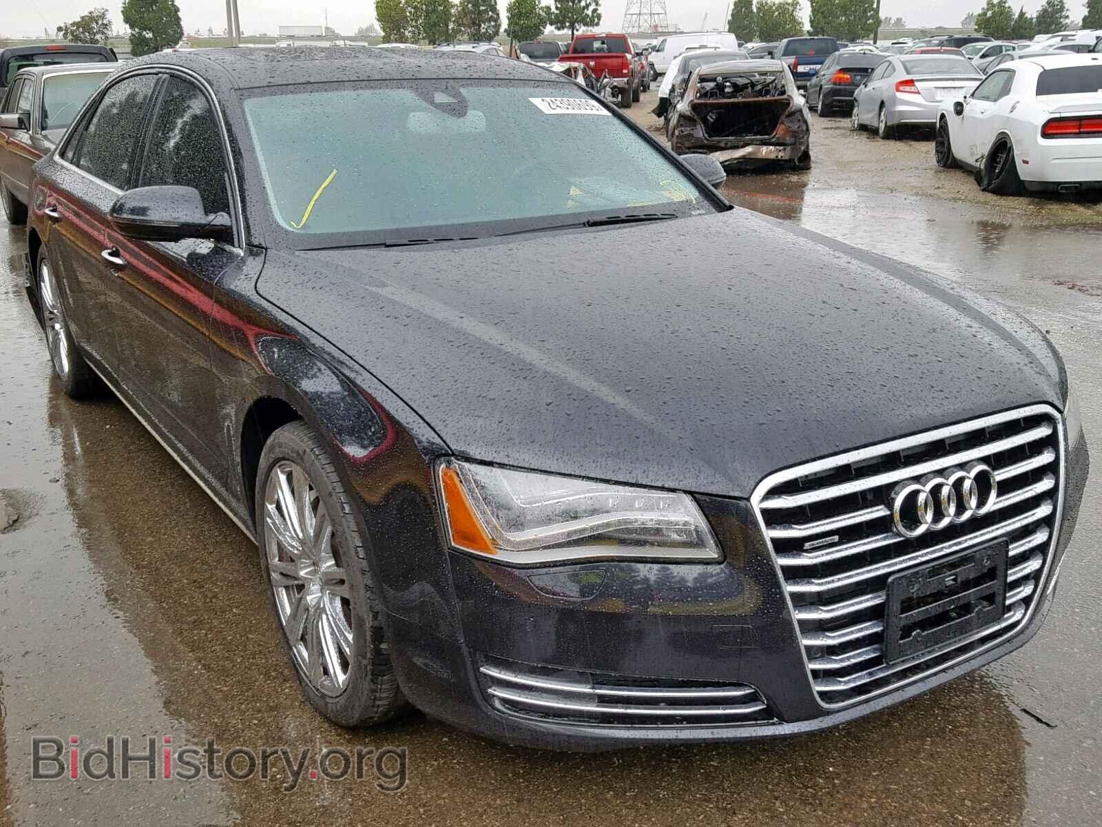 Photo WAUR2AFD9DN016821 - AUDI A8 2013