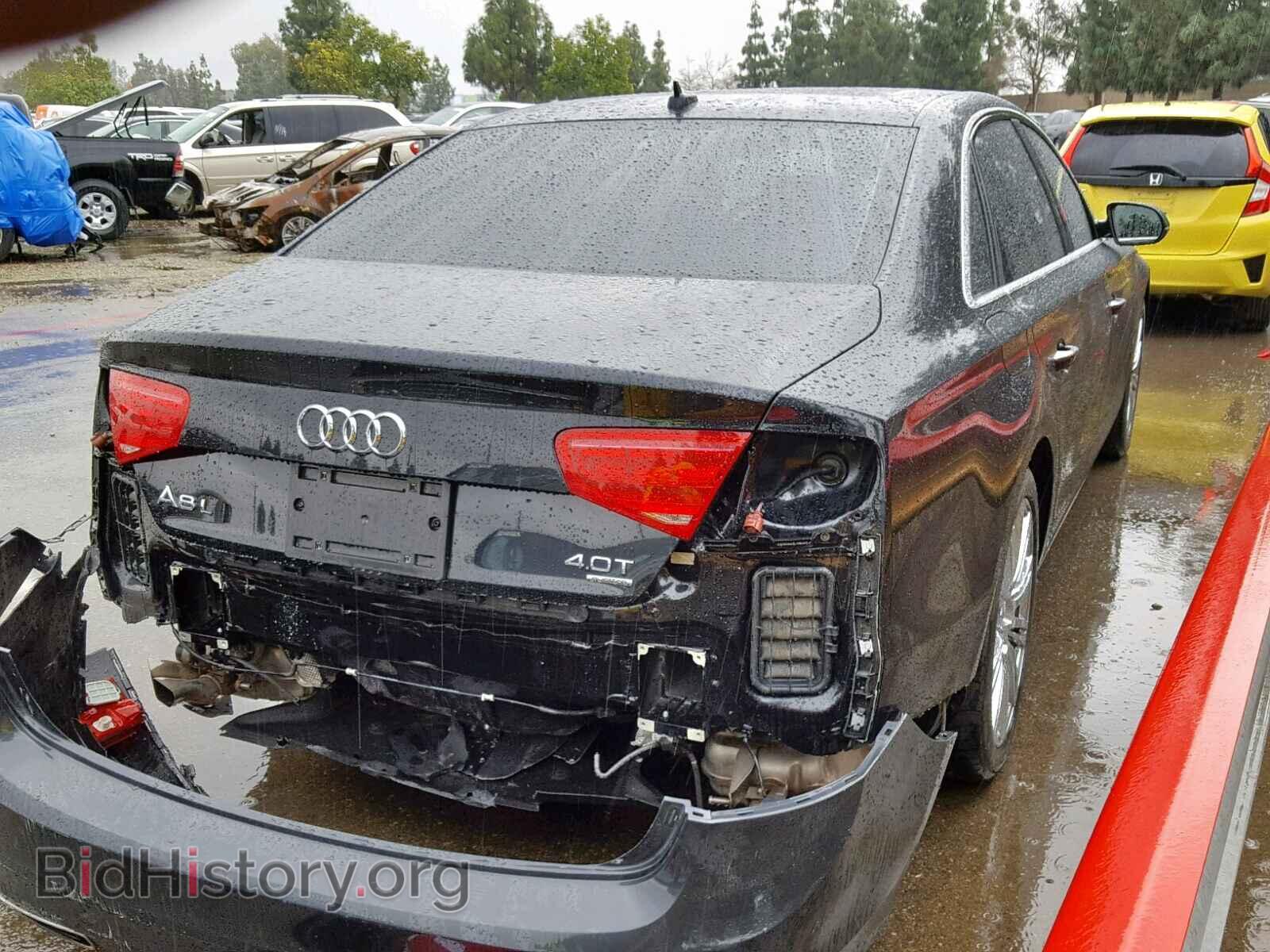 2013 AUDI A8 - VIN: WAUR2AFD9DN016821 - Photo 4
