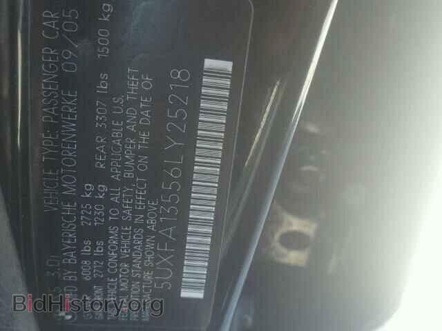2006 BMW X5 - VIN: 5UXFA13556LY25218 - Фото 10