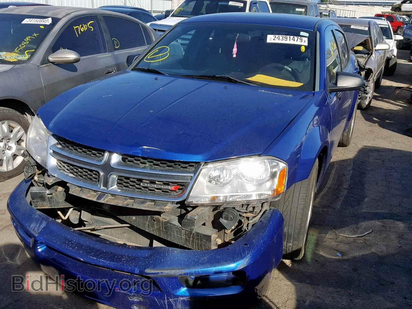 2012 DODGE AVENGER - VIN: 1C3CDZAB1CN324592 - Фото 2