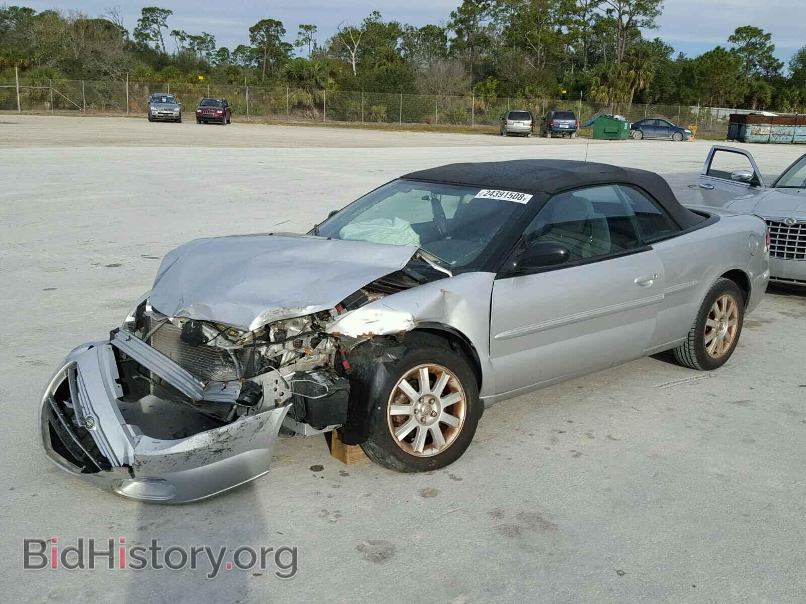 2006 CHRYSLER SEBRING - VIN: 1C3EL75R36N189918 - Фото 2