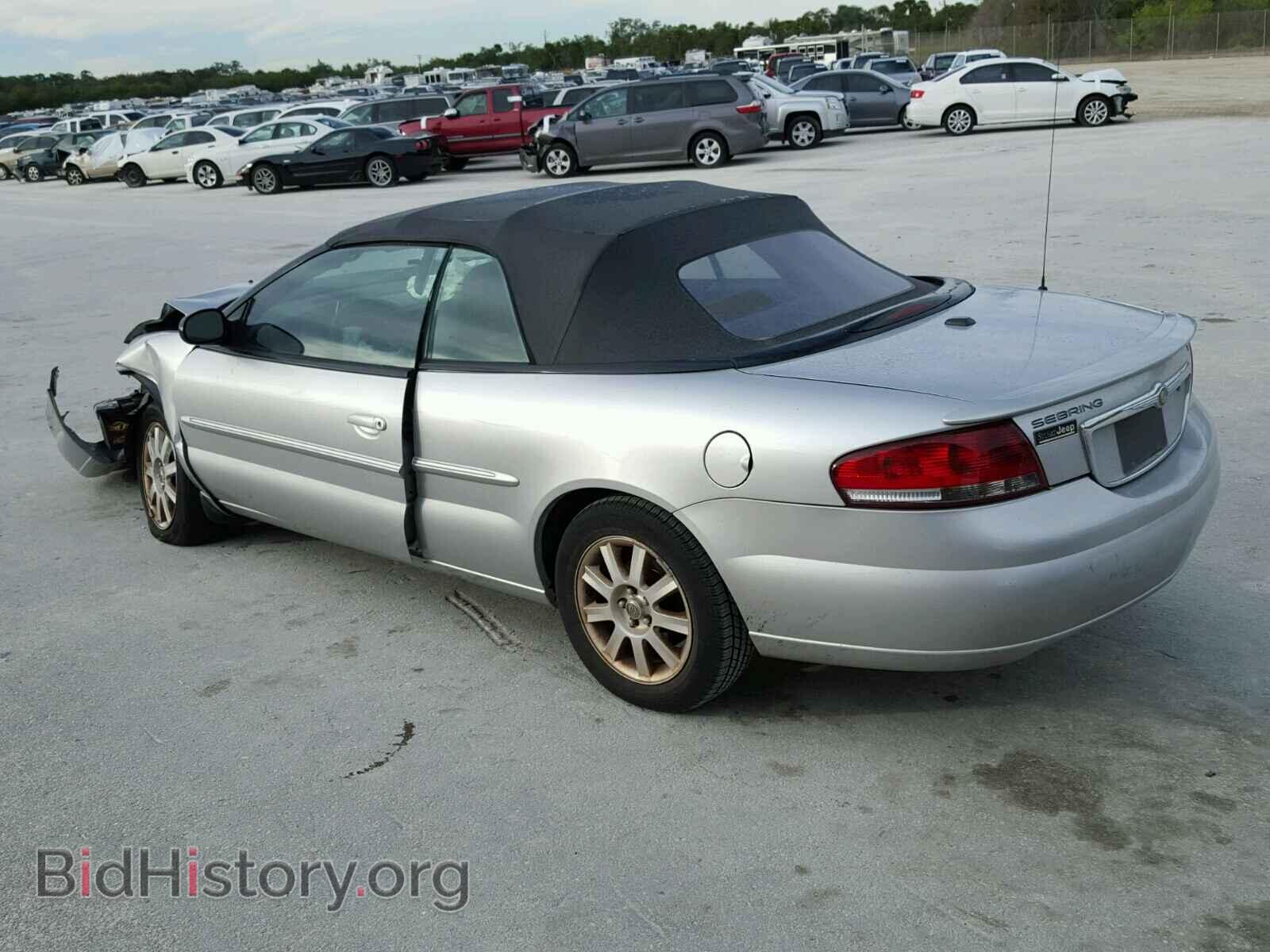 2006 CHRYSLER SEBRING - VIN: 1C3EL75R36N189918 - Фото 3