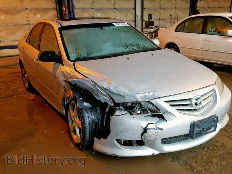 2005 Mazda 6 6 S (VIN 1YVHP80D755M35926) — фото 1 из 10, Copart, повреждение: передняя часть
