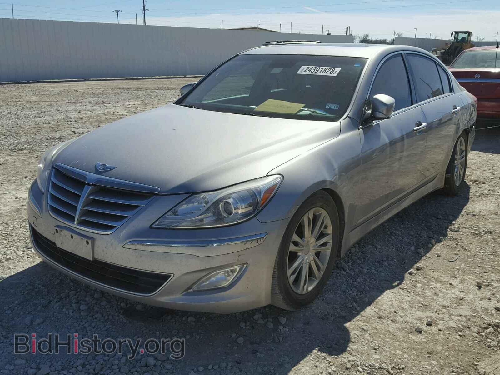 2012 HYUNDAI GENESIS - VIN: KMHGC4DD5CU152035 - Фото 2