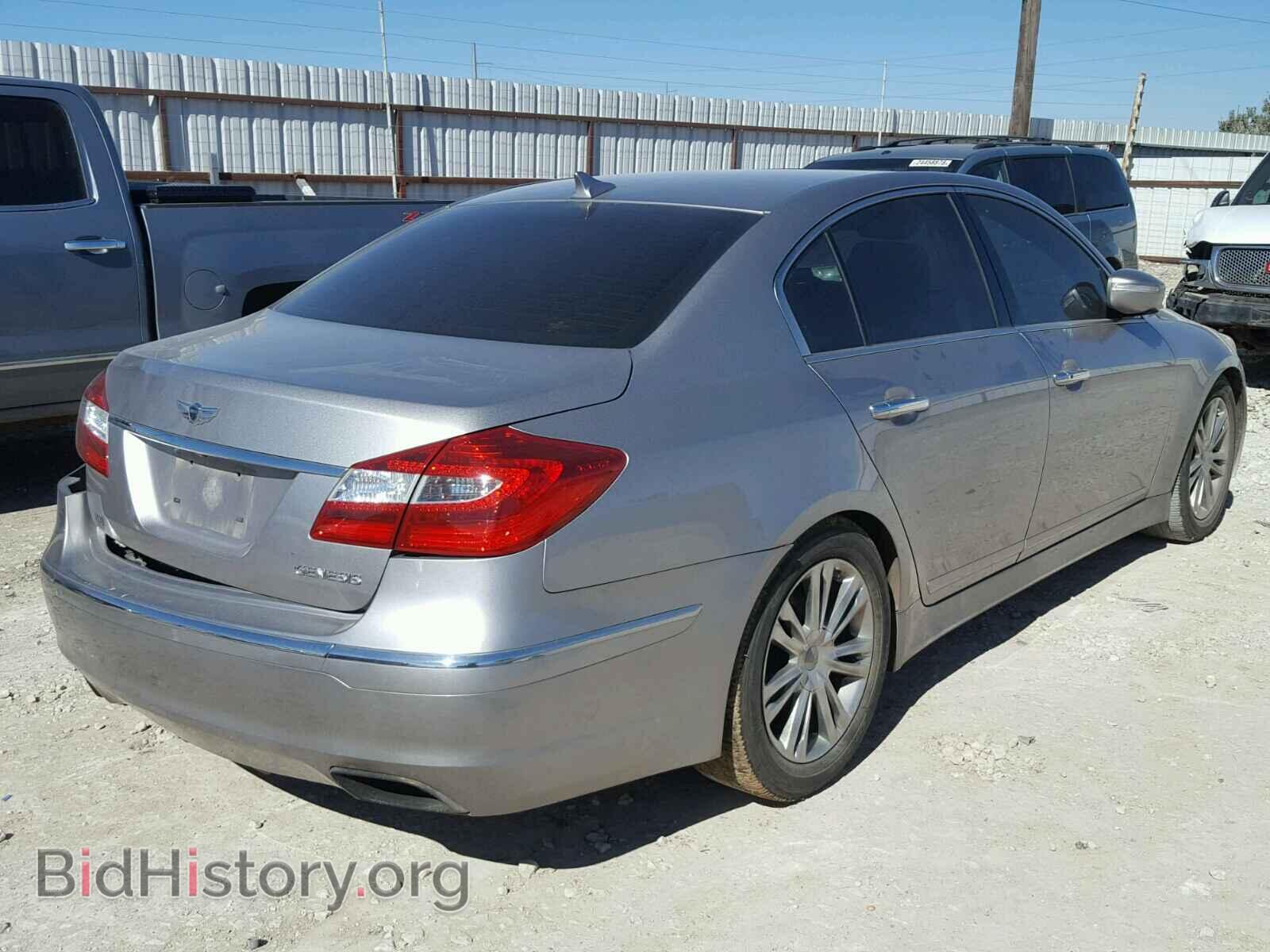2012 HYUNDAI GENESIS - VIN: KMHGC4DD5CU152035 - Фото 4