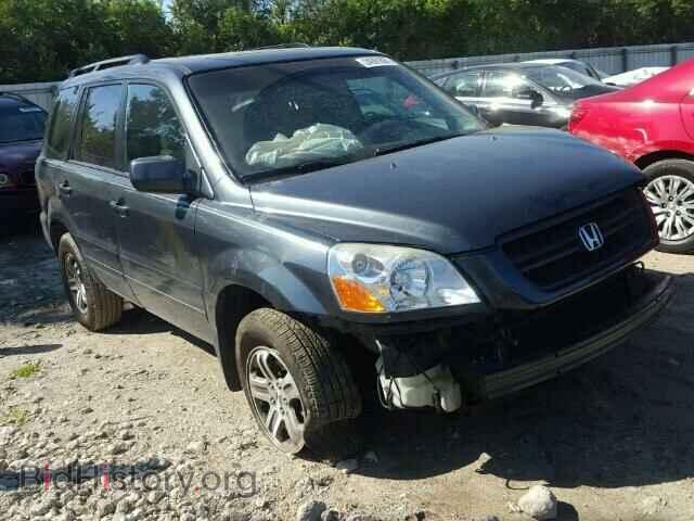 Photo 5FNYF18595B057409 - HONDA PILOT 2005