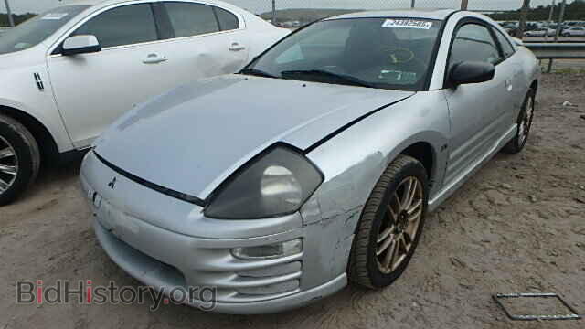 2000 MITSUBISHI ECLIPSE - VIN: 4A3AC84L1YE170829 - Фото 2