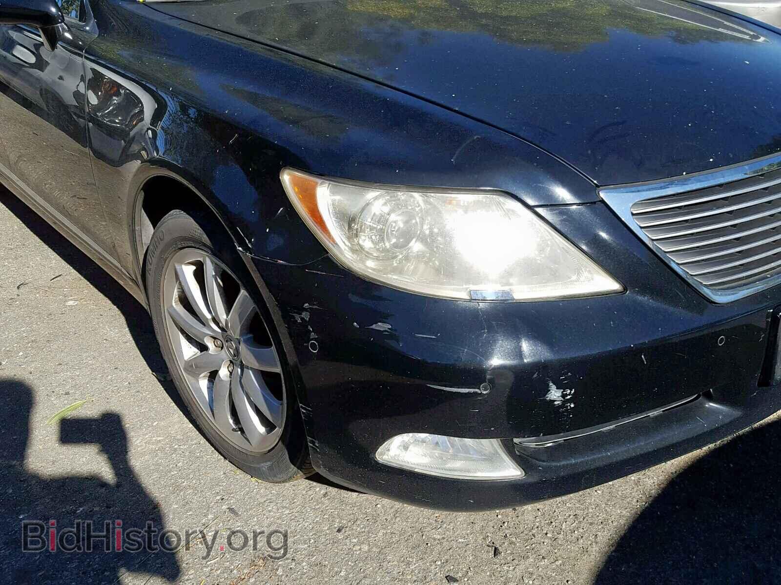 2008 LEXUS LS460 - VIN: JTHBL46F785055299 - Фото 9