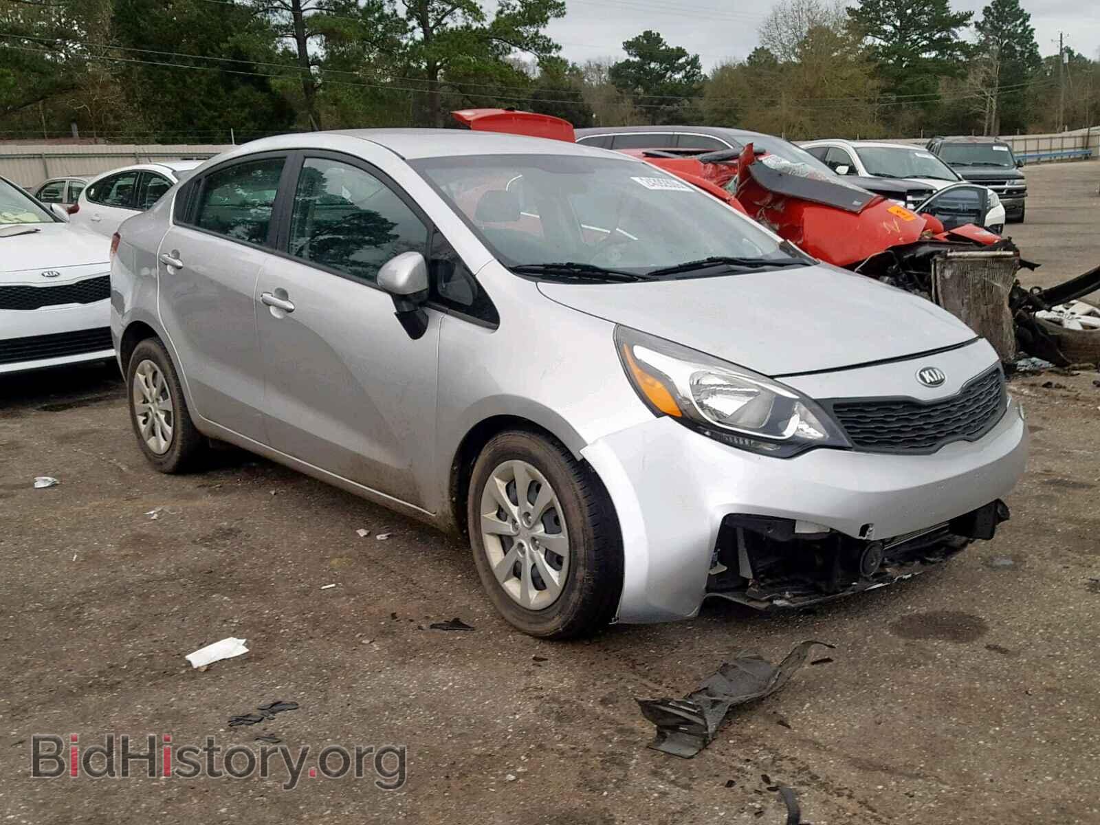 Фотография KNADM4A38F6521220 - KIA RIO 2015
