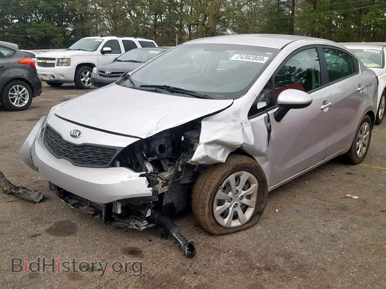 2015 KIA RIO - VIN: KNADM4A38F6521220 - Фото 2