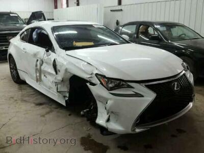 2016 Lexus RC RC 200t, white — VIN JTHHA5BC4G5001068, Copart