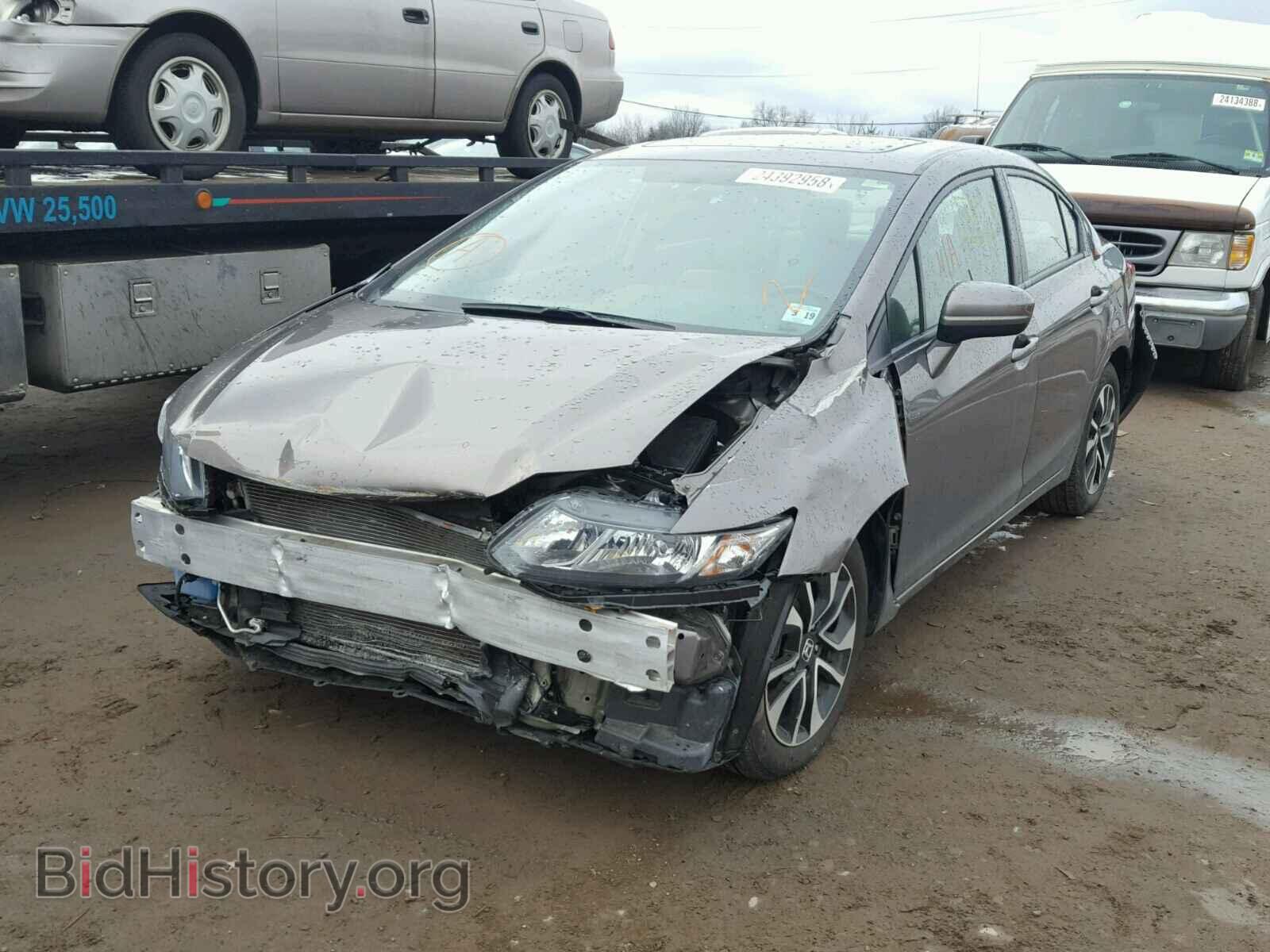 2014 HONDA CIVIC - VIN: 19XFB2F82EE200857 - Фото 2