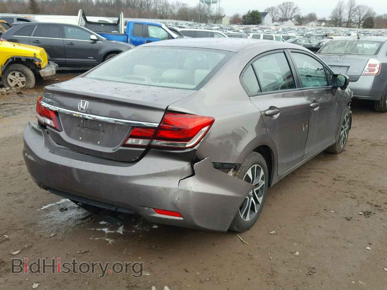 2014 HONDA CIVIC - VIN: 19XFB2F82EE200857 - Фото 4