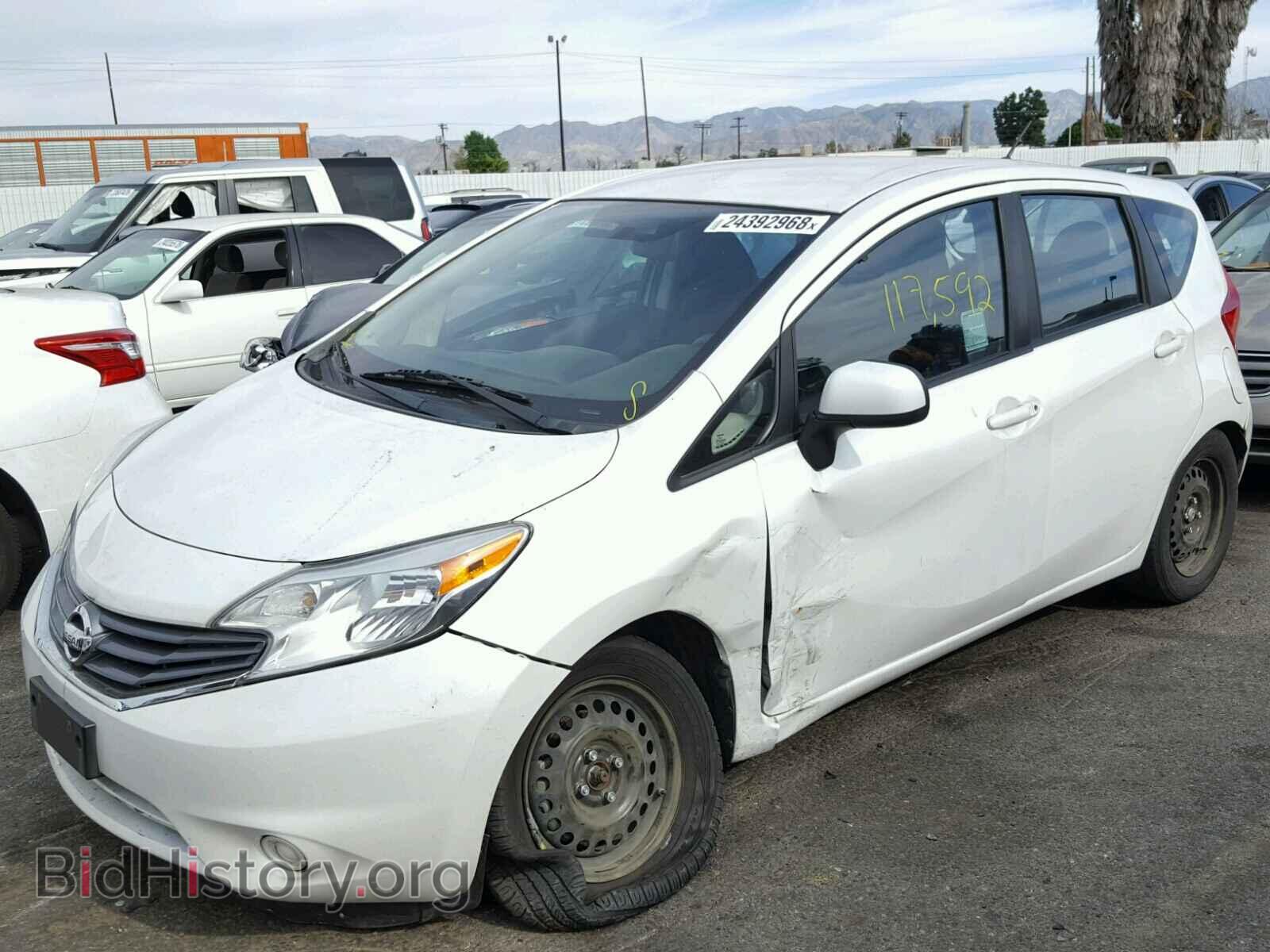 2014 NISSAN VERSA - VIN: 3N1CE2CP0EL391604 - Фото 2