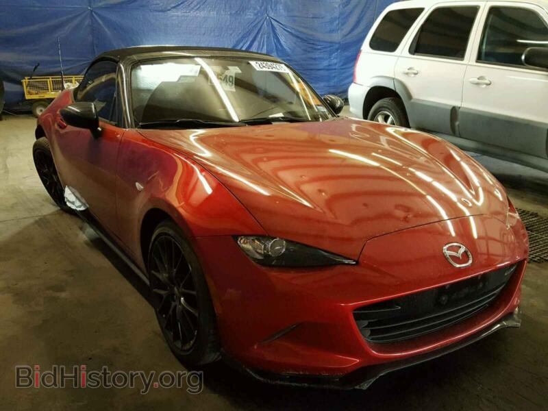 2016 Mazda MIATA MX-5 Miata (VIN JM1NDAC79G0105140) — фото 1 из 10, Copart, повреждение: град