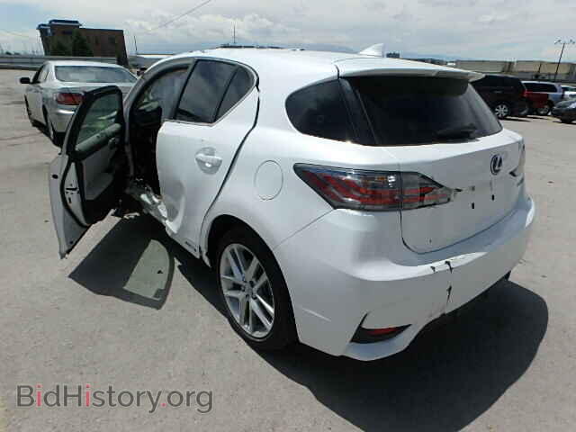 2014 LEXUS CT 200 - VIN: JTHKD5BH8E2174356 - Фото 3