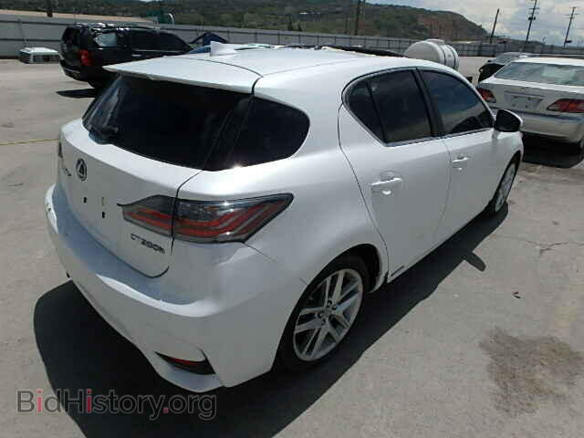 2014 LEXUS CT 200 - VIN: JTHKD5BH8E2174356 - Фото 4