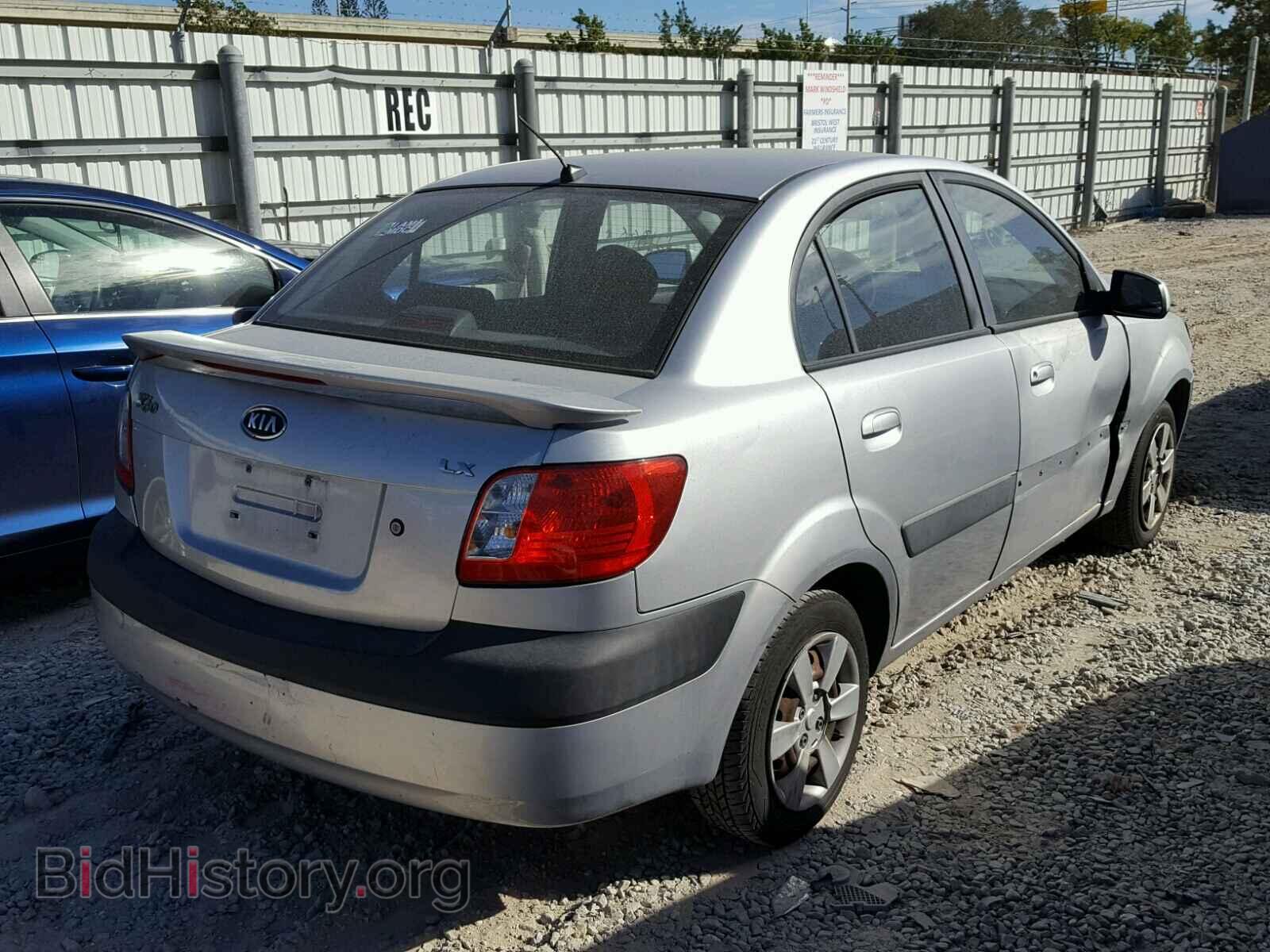 2007 KIA RIO BASE - VIN: KNADE123X76203174 - Фото 4