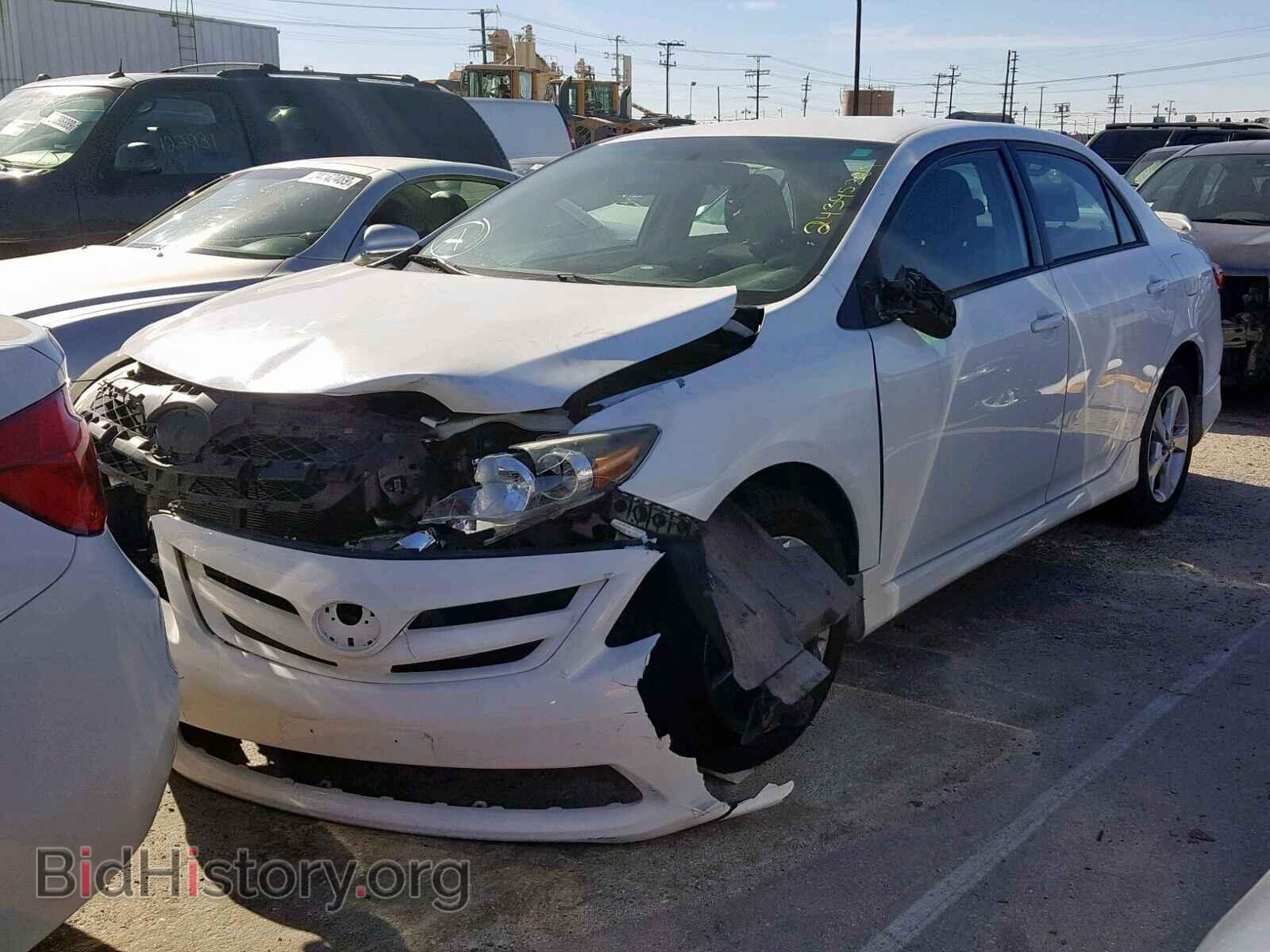 2012 TOYOTA COROLLA BA - VIN: 2T1BU4EE6CC823664 - Фото 2