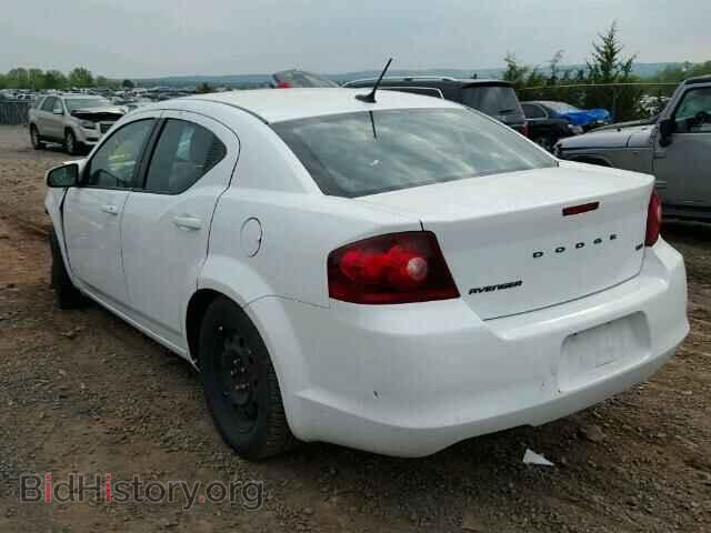 2012 DODGE AVENGER - VIN: 1C3CDZCB8CN274674 - Фото 3