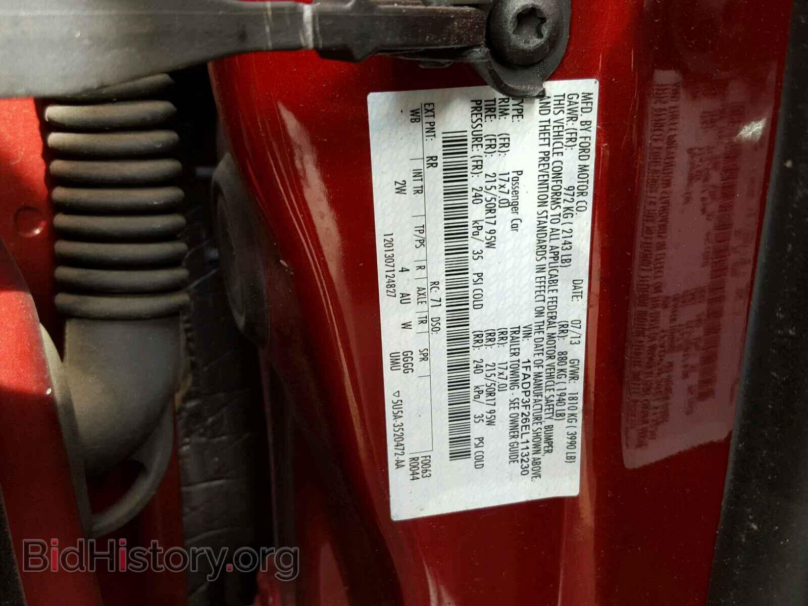 2014 FORD FOCUS - VIN: 1FADP3F26EL113230 - Photo 10