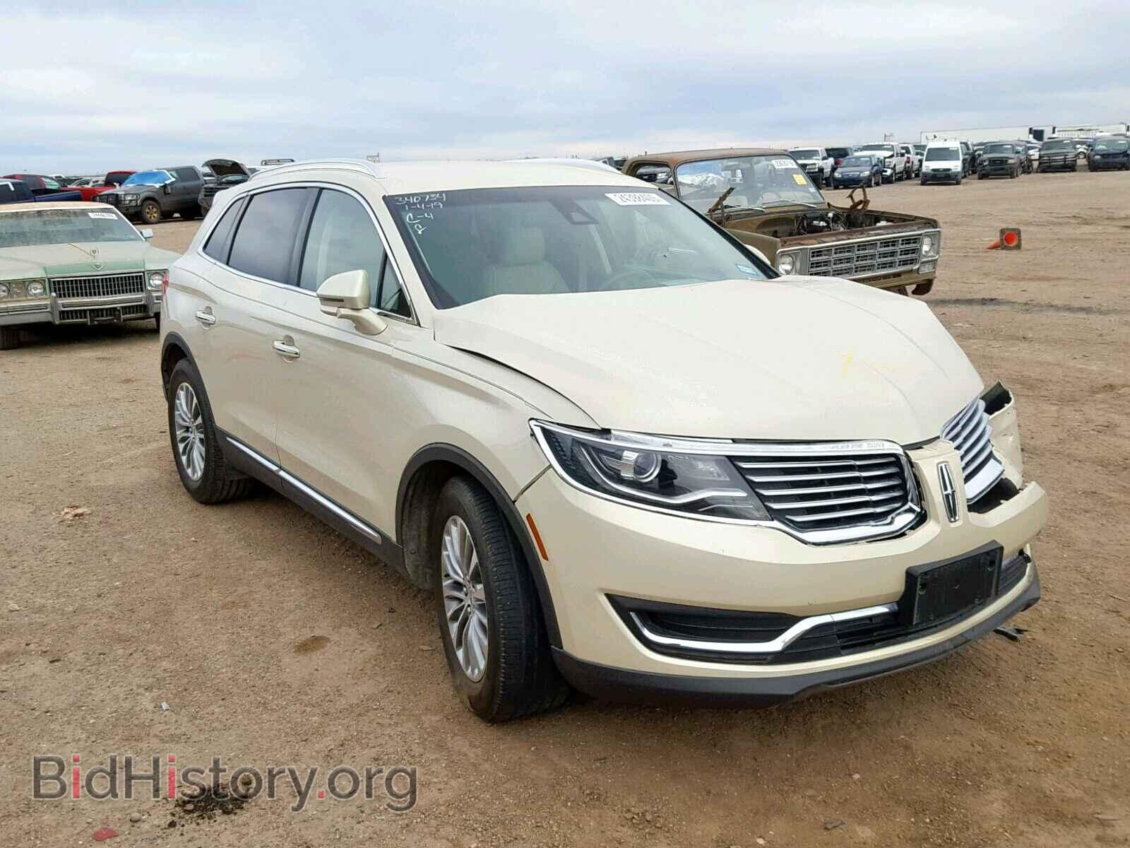 Фотография 2LMTJ6KR6GBL30307 - LINCOLN MKX SELECT 2016